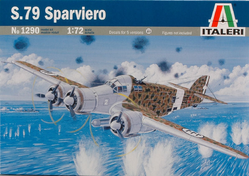 S 79 SPARVIERO KIT 1:72 - Italeri - IT1290
