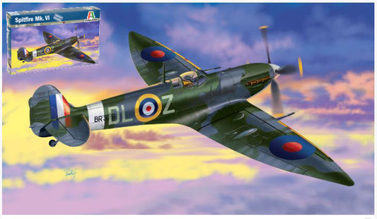 SPITFIRE MK.VI  KIT 1:72 - Italeri - IT1307
