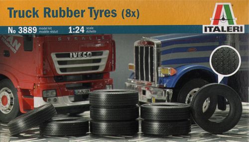 GOMME PER MOTRICE CAMION 8 Pz.KIT 1:24 - Italeri - IT3889