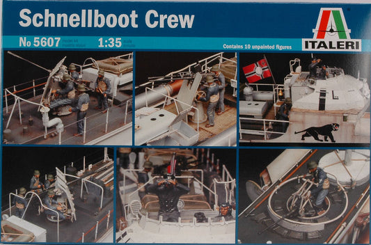 EQUIPAGGIO SCHNELLBOOT KIT 1:35 - Italeri - IT5607