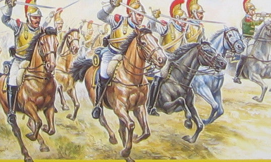 CARABINIERS FRENCH CAVALRY KIT 1:72 - Italeri - IT6003