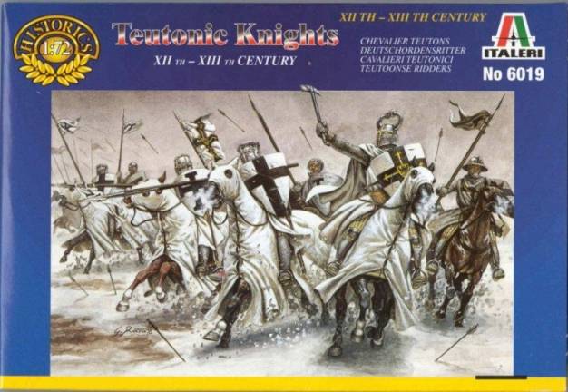 TEUTONIC KNIGHTS KIT 1:72 - Italeri - IT6019