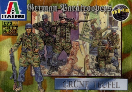 WWII GERMAN PARATROOPERS KIT 1:72 - Italeri - IT6045