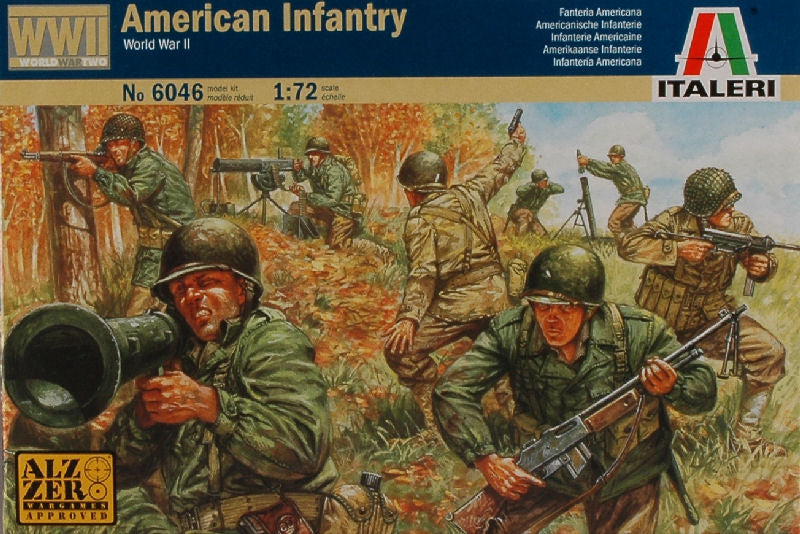 AMERICAN INFANTRY KIT 1:72 - Italeri - IT6046