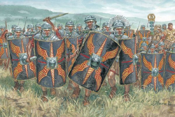 CESAR'S WARS ROMAN INFANTRY KIT 1:72 - Italeri - IT6047