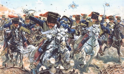 CRIMEAN WAR BRITISH HUSSARS KIT 1:72 - Italeri - IT6052