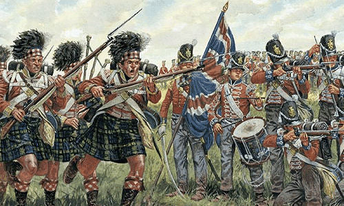 BRITISH & SCOTS INFANTRY KIT 1:72 - Italeri - IT6058