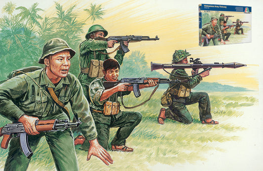 VIETNAMESE ARMY/VIETCONG KIT 1:72 - Italeri - IT6079