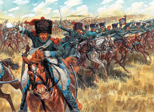 NAPOLEONIC WARS CAVALLERIA LEGGERA KIT 1:72 - Italeri - IT6080