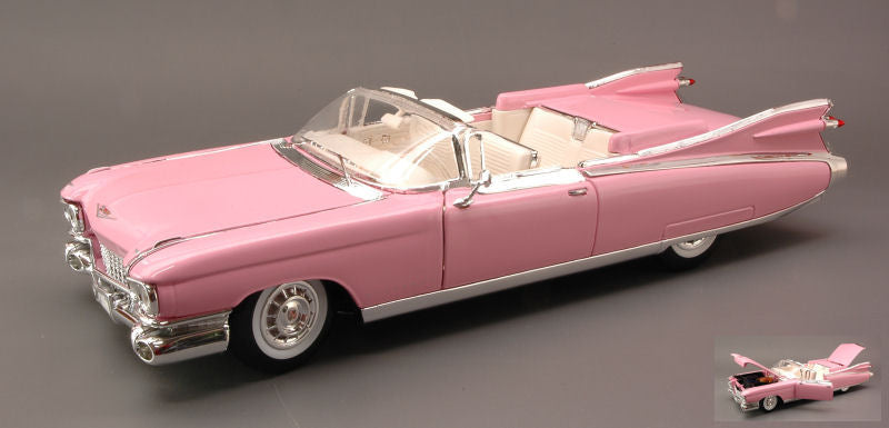 CADILLAC ELDORADO BIARRITZ 1959 PINK 1:18 - Maisto - MI36813PK