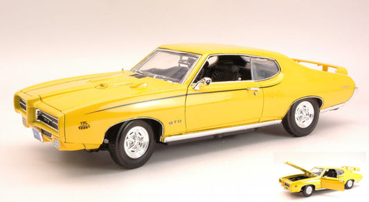 PONTIAC GTO JUDGE 1969 YELLOW 1:18 - MotorMax - MTM73133Y