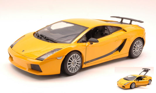 LAMBORGHINI GALLARDO SUPERLEGGERA 2007 MET.YELLOW 1:18 - MotorMax - MTM73181MY