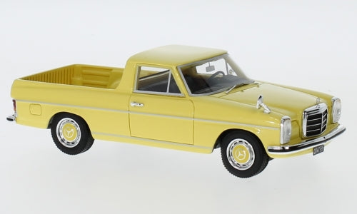 MERCEDES W115 PICK-UP ARGENTINA 1974 LIGHT YELLOW 1:43 - Neo Scale Models - NEO47335
