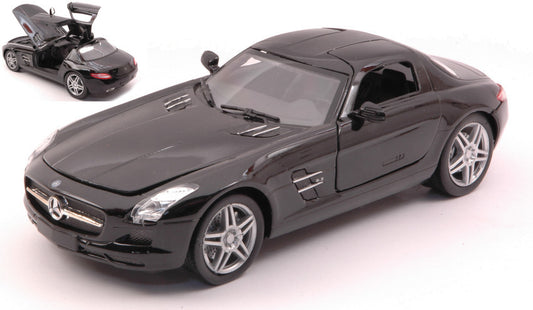 MERCEDES SLS AMG 2010 BLACK 1:24 - New Ray - NY71193BK
