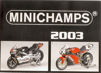 POSTER MOTO 2003 cm 80x60 - Minichamps - PMCATPOST