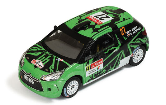 CITROEN DS3 R3 N.27 35th PORTUGAL IRC 2011 HUNT-MARSHALL 1:43 - Ixo Model - RAM461