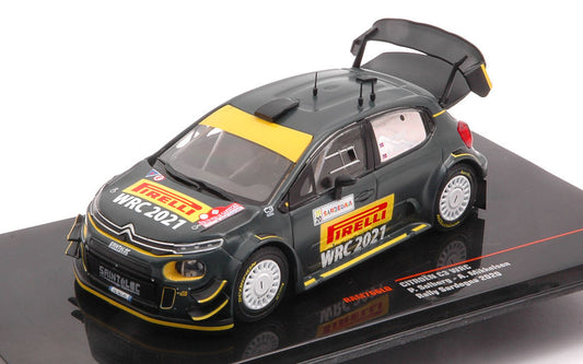 CITROEN C3 WRC N.21 RALLY SARDEGNA 2020 SOLBERG-MIKKELSEN 1:43 - Ixo Model - RAM766