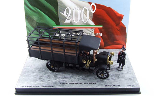 FIAT 18 BL I PRIMI AUTOMEZZI DELL'ARMA W/2 FIGURES ED.LIM.PCS 200 1:43 - Rio - RI0200-3D