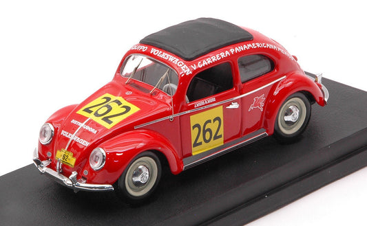 VW BEETLE N.262 CARRERA PANAMERICANA 1954 J.WIERS-R.WIERS 1:43 - Rio - RI4418