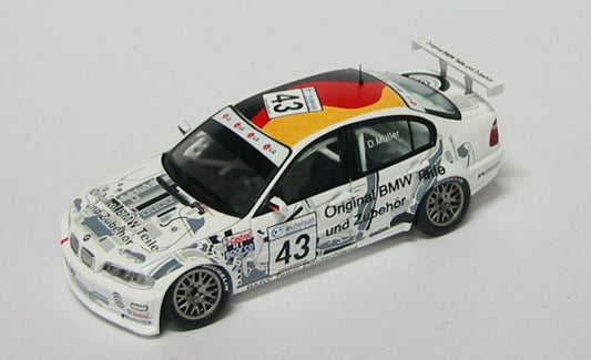 BMW 320 I D.MULLER ETCC 2002 1:43 - Spark Model - S0402