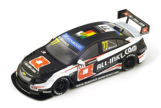 CHEVROLET CRUZE N.77 HUNGARORING WTCC 2014 R.MUNNICH 1:43 - Spark Model - S2464