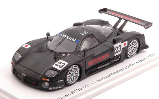 NISSAN R390 GT1 N.23 PRE-QUALIF.LM 1997 HOSHINO-COMAS-KAGEYAMA 1:43 - Spark Model - S3575