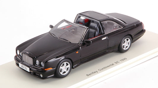 BENTLEY CONTINENTAL SC 1999 BLACK 1:43 - Spark Model - S4893