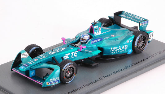 MS&AD ANDRETTI N.27 BERLIN FORMULA E (2017-2018) S.SARRAZIN 1:43 - Spark Model - S5940