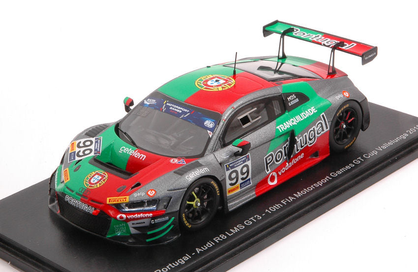 AUDI R8 LMS N.99 FIA GT VALLELUNGA 2019 M.RAMOS-H.CHAVES 1:43 - Spark Model - S6315
