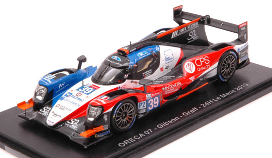 ORECA 07 N.39 LM 2019 GOMMENDY-CAPILLAIRE-HIRSCHI 1:43 - Spark Model - S7922