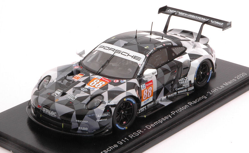 PORSCHE 911 RSR N.88 LM 2020 D.BASTIEN-A.DE LEENER-T.PREINING 1:43 - Spark Model - S7992