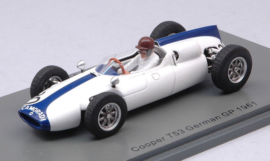 COOPER T53 IAN BURGESS 1961 N.30 GERMAN GP 1:43 - Spark Model - S8062