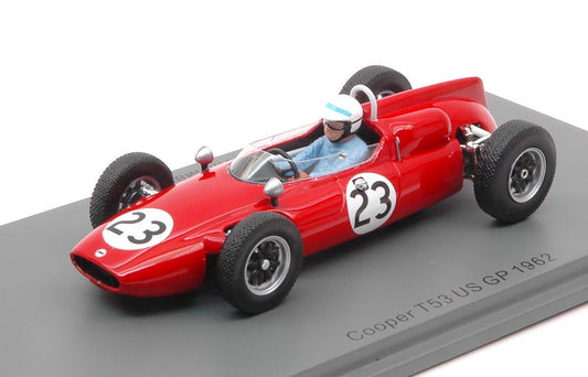 COOPER T53 TIM MAYER 1962 N.23 US GP 1:43 - Spark Model - S8067