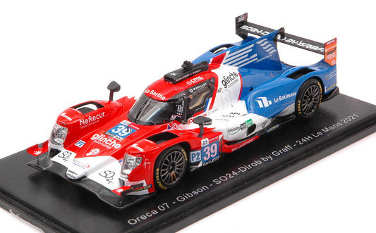ORECA 07 GIBSON N.39 LM 2021 CAPILLAIRE-A.ROBIN-M.ROBIN 1:43 - Spark Model - S8250