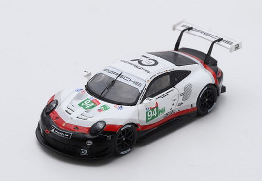 PORSCHE 911 RSR N.94 LM2018 R.DUMAS-T.BENHARD-S.MULLER 1:87 - Spark Model - S87145
