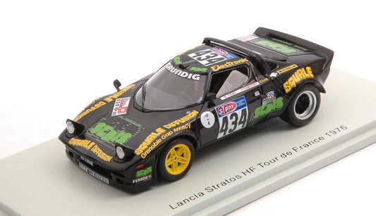 LANCIA STRATOS HF N.434 TOUR DE FRANCE 1976 BRUNO SABY-F.CONCONI 1:43 - Spark Model - S9088