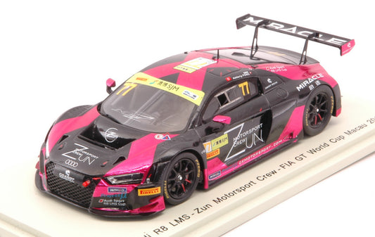 AUDI R8 LMS N.77 FIA GT WORLD CUP MACAU 2018 A.FONG 1:43 - Spark Model - SA171