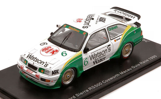FORD SIERRA RS500 COSWORTH N.6 MACAU GUIA RACE 1990 ROBB GRAVETT 1:43 - Spark Model - SA198