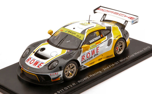 PORSCHE 911 GT3 R N.99 2nd FIA GT WORLD CUP MACAU 2019 L.VANTHOOR 1:43 - Spark Model - SA210