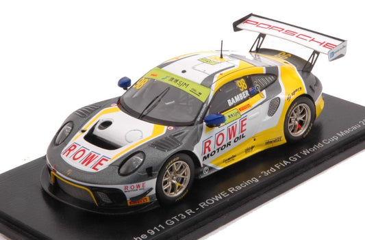 PORSCHE 911 GT3 R N.98 3rd FIA GT WORLD CUP MACAU 2019 E.BAMBER 1:43 - Spark Model - SA211