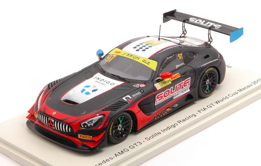 MERCEDES GT3 N.97 FIA GT WORLD CUP MACAU 2019 R.BRUINS 1:43 - Spark Model - SA219