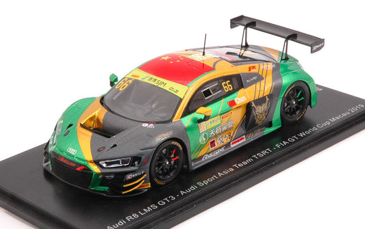 AUDI R8 LMS N.66 FIA GT WORLD CUP MACAU 2019 W.CHEN 1:43 - Spark Model - SA221