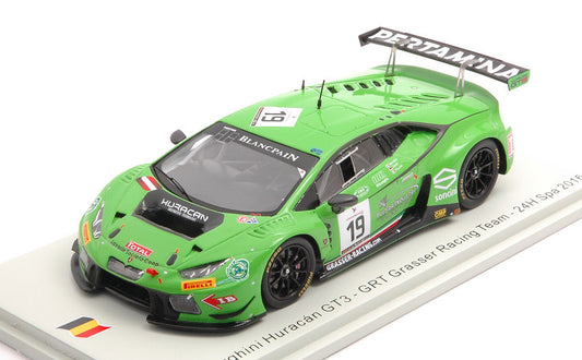 LAMBORGHINI HURACAN GT3 N.19 24 H SPA 2016 PICCINI-STOLZ-BERETTA 1:43 - Spark Model - SB286