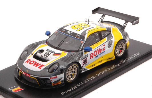 PORSCHE 911 GT3 N.99 24 H SPA 2020 BACHLER-WERNER-ANDLAUER 1:43 - Spark Model - SB392