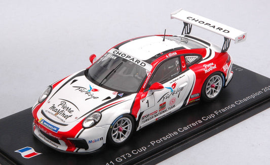 PORSCHE CARRERA CUP FRANCE N.1 CHAMPION 2019 AYHANCAN GUVEN 1:43 - Spark Model - SF108
