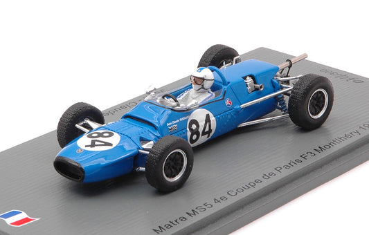 MATRA MS5 JEAN-CLAUDE GUENARD 1967 N.84 4e COUPE DE PARIS F3 MONTL.1:43 - Spark Model - SF189
