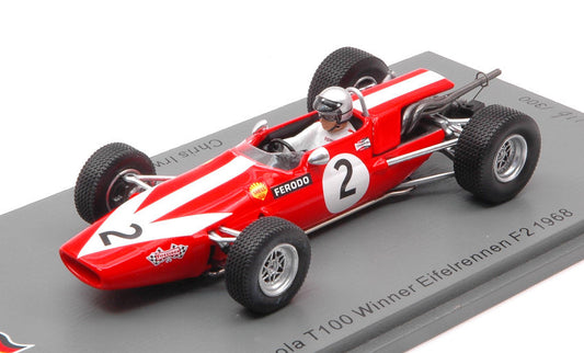 LOLA T100 N.2 WINNER EIFELRENNEN F2 1968 CHRIS IRWIN 1:43 - Spark Model - SG511
