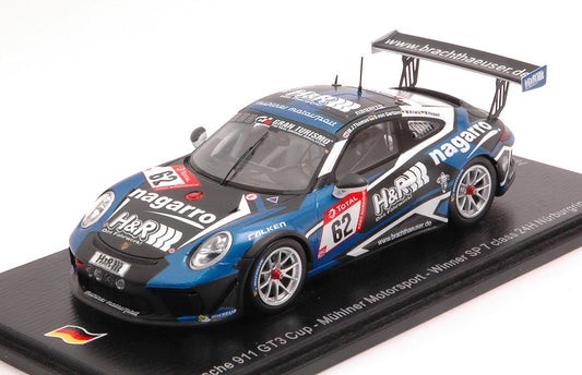 PORSCHE 911 GT3 N.62 WINNER SP 7 CLASS 24 H NURBURGR.2019 THOMAS-GARTZ.K - Spark Model - SG531