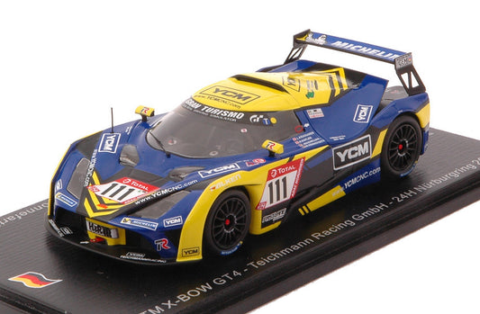 KTM X-BOW GT4 N.111 24 H NURBURGR.2019 KOFLER-RONNEF.-KRAIH.-MAXIM.1:43 - Spark Model - SG559