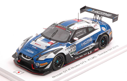 NISSAN GT-R N.018 10 H SUZUKA 2019 IMPERATORI-LIBERATI-JARVIS 1:43 - Spark Model - SJ092